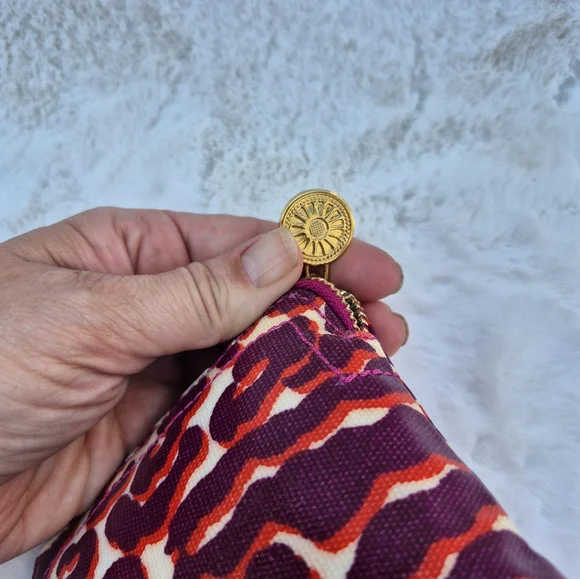 Tory Burch Nylon Cheeah Tote Bag Rare - Picture 7 of 8